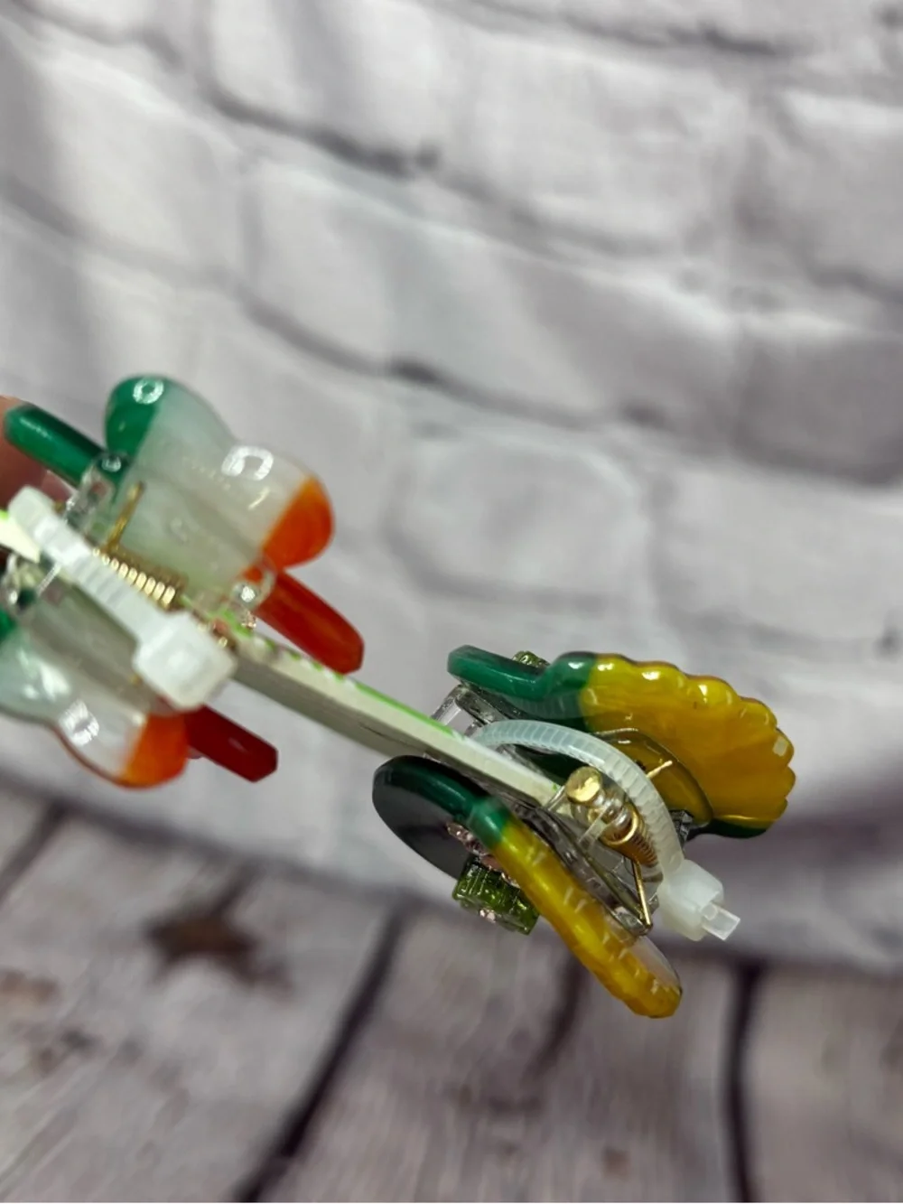 5/$20‎ Piper K Lot of 2 St Patrick’s Day Mini Hair Clips Irish Clover Pot O Gold